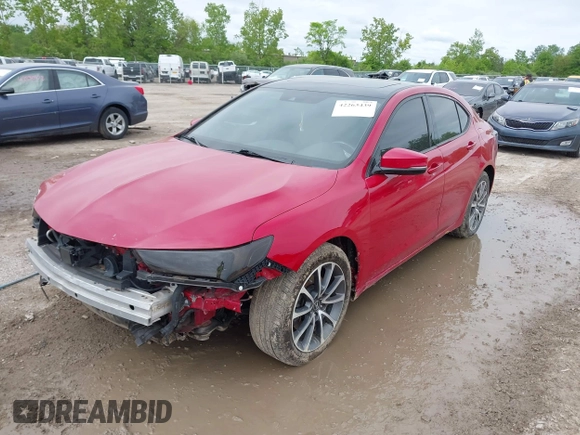 2018 Acura TLX with VIN 19UUB2F37JA003760, listed as a IAAI auction lot 42263439 with 89,150 mi miles and . Bid and sale history available at DreamBid. Image 18.