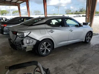 2021 Nissan Sentra SV z VIN 3N1AB8CV4MY290956, wystawiony jako Copart lot #57777055 z przebiegiem 37 856 mil mil oraz Szkoda całkowita • Salvage title. Historia ofert i sprzedaży dostępna na DreamBid. Obrazek 3.
