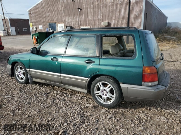 1999 Subaru Forester S with VIN JF1SF6550XH706594, listed as a Copart auction lot 76917554 with 215,297 mi miles and Clean Title. Bid and sale history available at carsss.com. Image 2.