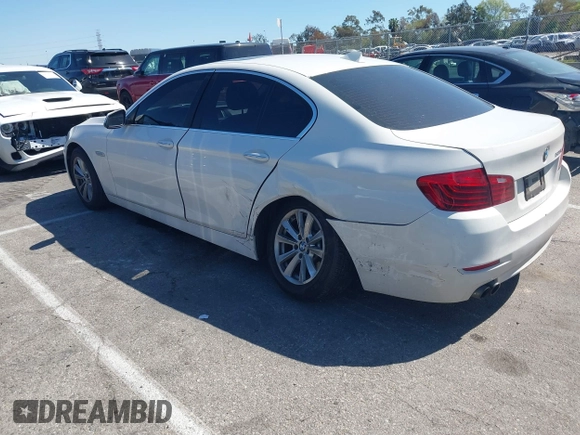 2014 BMW 5 Series 528i with VIN WBA5A5C55ED500014, listed as a IAAI auction lot 41835309 with 114,436 mi miles and . Bid and sale history available at DreamBid. Image 3.