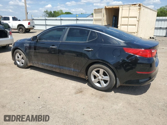 2014 Kia Optima LX with VIN 5XXGM4A73EG316150, listed as a Copart auction lot 55411865 with 239,020 mi miles and Salvage title. Bid and sale history available at DreamBid. Image 2.