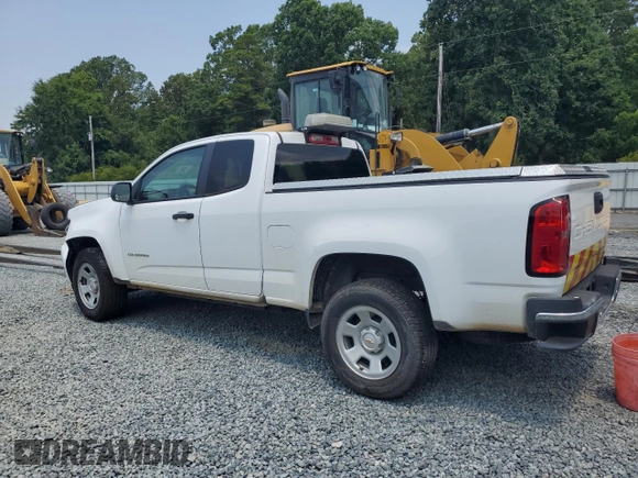 2022 Chevrolet Colorado 2WD Work Truck with VIN 1GCHSBEA0N1140626, listed as a Copart auction lot 59735485 with 90,701 mi miles and Salvage title. Bid and sale history available at DreamBid. Image 2.