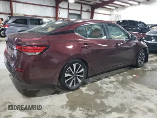 2024 Nissan Sentra SV z VIN 3N1AB8CV8RY229178, wystawiony jako Copart lot #58623595 z przebiegiem 26 139 mil mil oraz Szkoda całkowita • Salvage title. Historia ofert i sprzedaży dostępna na DreamBid. Obrazek 3.