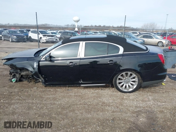 2012 Lincoln MKS with VIN 1LNHL9DR7CG800129, listed as a IAAI auction lot 41851280 with 144,992 mi miles. Bid and sale history available at carsss.com. Image 14.