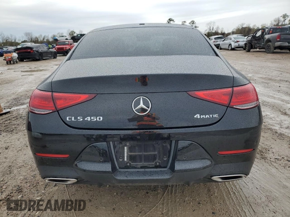 2023 Mercedes-Benz CLS 450 with VIN W1K2J5KB4PA118662, listed as a Copart auction lot 88982655 with 11,622 mi miles and Salvage title. Bid and sale history available at DreamBid. Image 6.