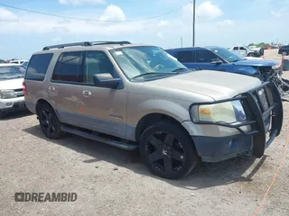 2007 Ford Expedition XLT with VIN 1FMFU16547LA98008, listed as a IAAI auction lot 42632852 with 206,968 mi miles and . Bid and sale history available at DreamBid. Image 1.