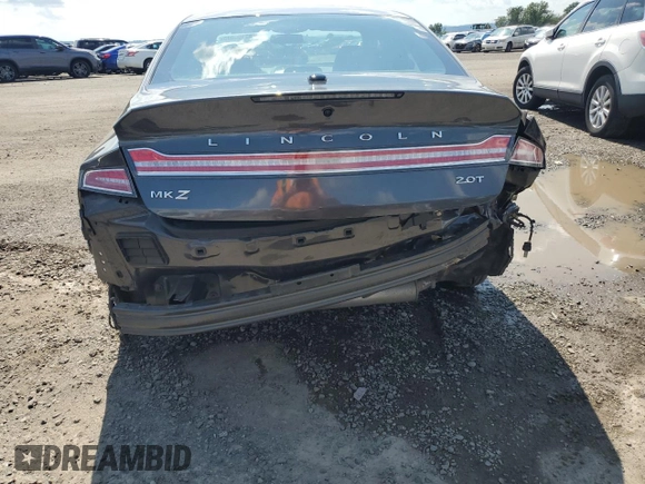 2017 Lincoln MKZ Premiere with VIN 3LN6L5A93HR638584, listed as a Copart auction lot 63190085 with 58,358 mi miles and Salvage title. Bid and sale history available at DreamBid. Image 6.