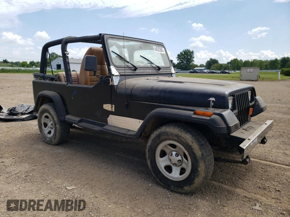 1992 Jeep Wrangler with VIN 2J4FY29S0NJ554857, listed as a Copart auction lot 64522985 with 245,263 mi miles and Clean title. Bid and sale history available at DreamBid. Image 4.