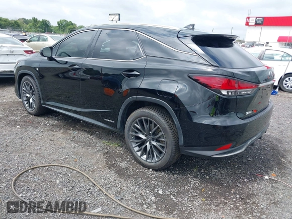 2020 Lexus RX 450h F Sport Performance with VIN 2T2YGMDA0LC044417, listed as a IAAI auction lot 42717240 with 86,633 mi miles and . Bid and sale history available at DreamBid. Image 3.