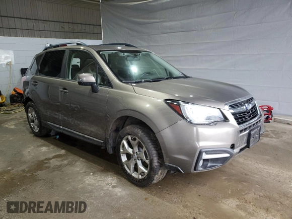 2017 Subaru Forester Touring with VIN JF2SJAWC0HH540217, listed as a Copart auction lot 55549155 with Not provided miles and Salvage title. Bid and sale history available at DreamBid. Image 4.