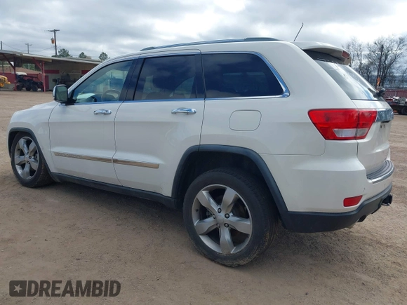 2011 Jeep Grand Cherokee Overland with VIN 1J4RS6GT9BC601388, listed as a IAAI auction lot 41462759 with 172,563 mi miles and . Bid and sale history available at DreamBid. Image 3.
