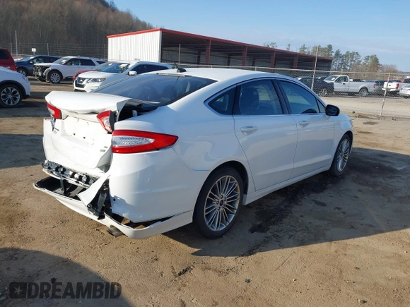 2015 Ford Fusion SE with VIN 1FA6P0HD2F5108523, listed as a IAAI auction lot 41894138 with 98,595 mi miles. Bid and sale history available at carsss.com. Image 4.