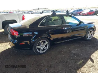 2008 Audi A4 2.0T with VIN WAUAF78E18A072100, listed as a IAAI auction lot 41414190 with 129,408 mi miles. Bid and sale history available at carsss.com. Image 4.