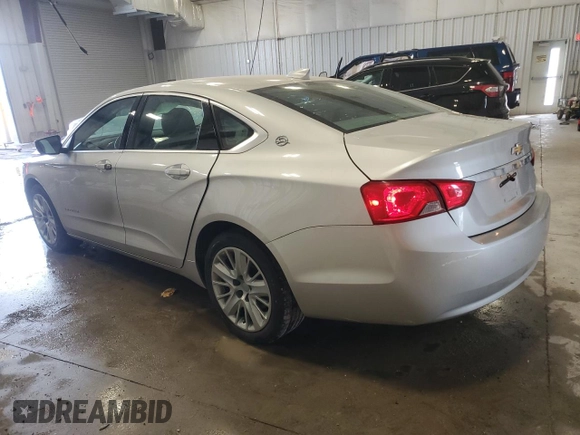 2015 Chevrolet Impala LS with VIN 2G11X5SL9F9103283, listed as a Copart auction lot 49819475 with 82,936 mi miles and Non Repairable. Bid and sale history available at DreamBid. Image 2.