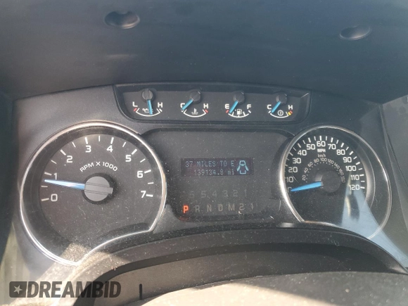 2013 Ford F-150 XL with VIN 1FTFW1CF3DFA68682, listed as a Copart auction lot 61295665 with 139,134 mi miles and Salvage title. Bid and sale history available at DreamBid. Image 9.