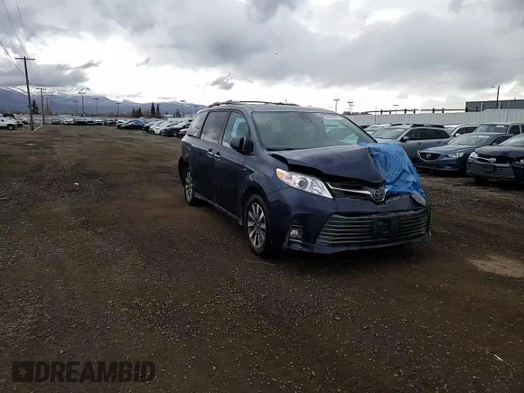 2018 Toyota Sienna XLE с VIN 5TDDZ3DC4JS208054, выставлен на аукционе Copart как лот 54902485 с пробегом 110 296 миль миль и Списание • Salvage title. История ставок и продаж доступна на DreamBid. Изображение 14.