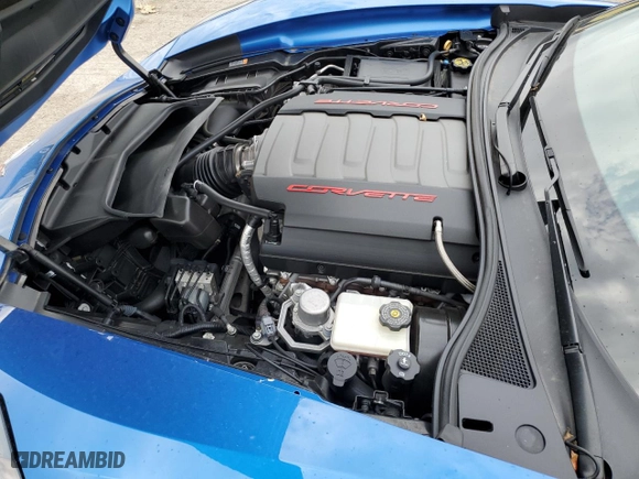 2014 Chevrolet Corvette Stingray Z51 3LT with VIN 1G1YL2D78E5126462, listed as a Copart auction lot 77984904 with 18,263 mi miles and Salvage Title. Bid and sale history available at carsss.com. Image 11.