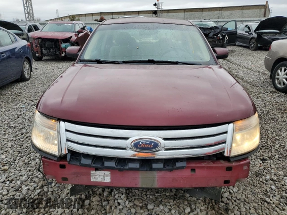 2008 Ford Taurus SEL with VIN 1FAHP24W48G124354, listed as a Copart auction lot 80499924 with 0 mi miles and Salvage Title. Bid and sale history available at carsss.com. Image 5.