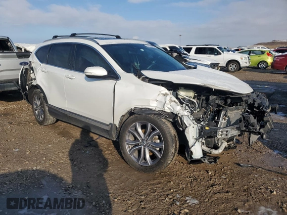 2021 Honda CR-V Touring with VIN 2HKRW2H93MH638790, listed as a Copart auction lot 46158785 with 0 mi miles and Salvage Title. Bid and sale history available at carsss.com. Image 4.