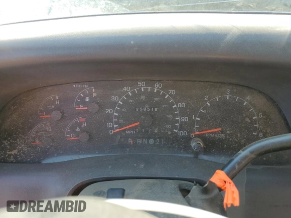 1999 Ford Super Duty F-250 XL with VIN 1FTNW21SXXEC58927, listed as a Copart auction lot 74631224 with 258,518 mi miles and Clean Title. Bid and sale history available at carsss.com. Image 9.