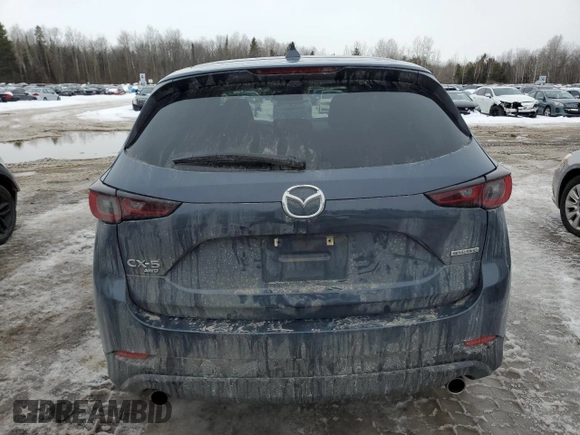 2024 Mazda CX-5 2.5 S Carbon Edition with VIN JM3KFBCM2R0359145, listed as a Copart auction lot 46278415 with 55,390 mi miles and Salvage Title. Bid and sale history available at carsss.com. Image 6.
