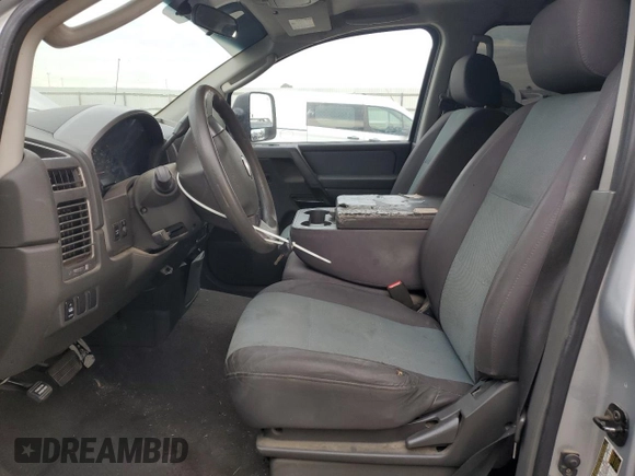 2007 Nissan Titan XE with VIN 1N6AA07A67N222438, listed as a Copart auction lot 81955584 with 230,036 mi miles and Salvage Title. Bid and sale history available at DreamBid. Image 7.