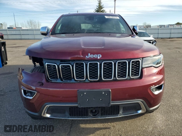 2022 Jeep Grand Cherokee WK Limited with VIN 1C4RJFBGXNC143674, listed as a Copart auction lot 79010574 with 19,547 mi miles and Salvage Title. Bid and sale history available at carsss.com. Image 5.