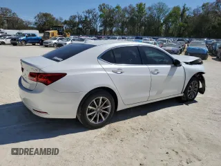 2020 Acura TLX with VIN 19UUB1F31LA006263, listed as a Copart auction lot 48753715 with 61,192 mi miles and Non Repairable. Bid and sale history available at carsss.com. Image 3.