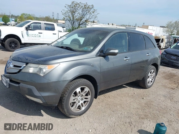 2007 Acura MDX Technology with VIN 2HNYD28487H553568, listed as a IAAI auction lot 42123875 with Not Provided miles and . Bid and sale history available at DreamBid. Image 2.