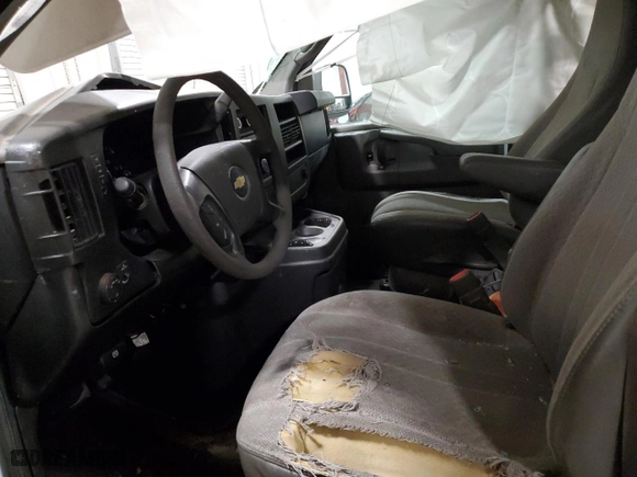2012 Chevrolet Express Passenger 1LT with VIN 1GAZG1FG0C1187597, listed as a Copart auction lot 89245145 with 139,794 mi miles and Clean Title. Bid and sale history available at carsss.com. Image 7.