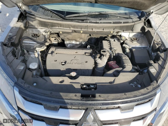2022 Mitsubishi Outlander Sport SE with VIN JA4APVAU5NU018065, listed as a Copart auction lot 78136594 with 57,526 mi miles and Salvage Title. Bid and sale history available at carsss.com. Image 12.