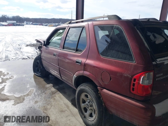 2003 Isuzu Rodeo with VIN 4S2CK58W534304195, listed as a IAAI auction lot 41354536 with Not Provided miles and . Bid and sale history available at DreamBid. Image 15.