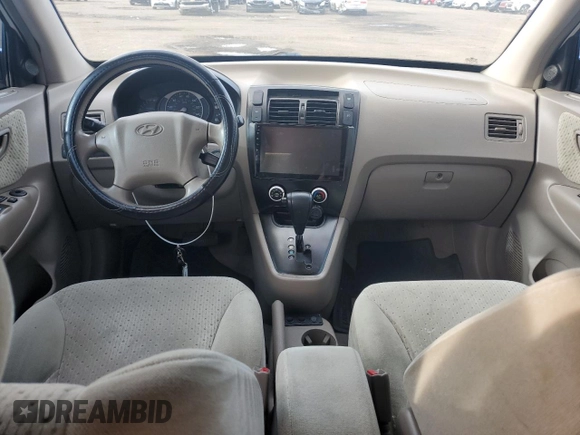 2005 Hyundai Tucson GLS with VIN KM8JN12D45U188612, listed as a Copart auction lot 51826225 with 192,677 mi miles and Salvage Title. Bid and sale history available at carsss.com. Image 8.