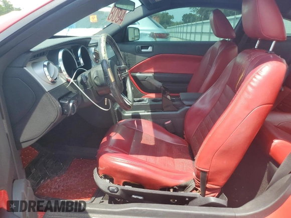 2007 Ford Mustang GT Deluxe with VIN 1ZVFT82H775333955, listed as a Copart auction lot 54376685 with 147,520 mi miles and Salvage Title. Bid and sale history available at carsss.com. Image 7.