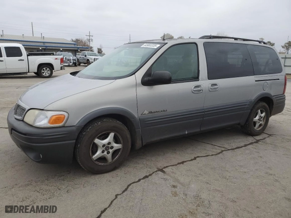 2001 Pontiac Montana with VIN 1GMDX03E41D107109, listed as a Copart auction lot 44965335 with 151,819 mi miles and Salvage Title. Bid and sale history available at carsss.com. Image 1.
