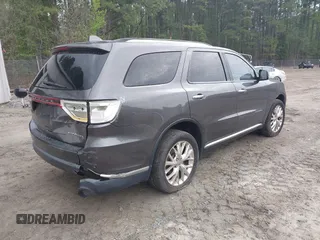 2014 Dodge Durango Citadel with VIN 1C4RDJEG1EC530474, listed as a IAAI auction lot 41961801 with 165,625 mi miles and . Bid and sale history available at DreamBid. Image 4.