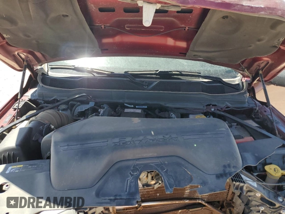 2024 Ram 2500 Laramie with VIN 3C6UR5FL9RG162974, listed as a Copart auction lot 50081095 with 8,776 mi miles and Salvage title. Bid and sale history available at DreamBid. Image 11.