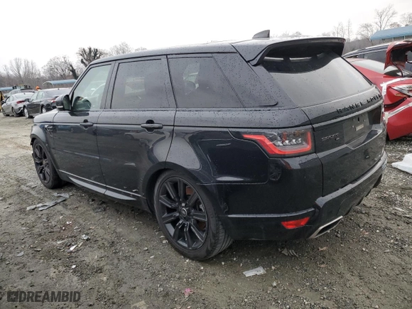 2020 Land Rover Range Rover Sport HSE with VIN SALWR2RK3LA735739, listed as a Copart auction lot 46276985 with 57,833 mi miles and Salvage Title. Bid and sale history available at carsss.com. Image 2.