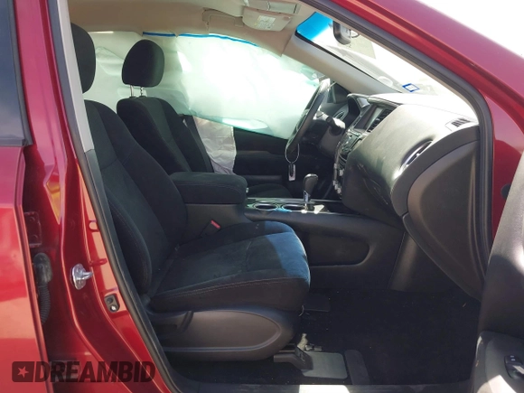 2016 Nissan Pathfinder SV with VIN 5N1AR2MN7GC613345, listed as a IAAI auction lot 41844224 with 116,782 mi miles. Bid and sale history available at carsss.com. Image 5.