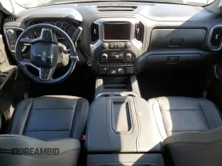 2020 Chevrolet Silverado 1500 with VIN 1GCVYEET7LZ175652, listed as a Copart auction lot 87804075 with Not Provided miles and Salvage Title. Bid and sale history available at DreamBid. Image 8.