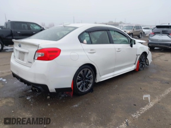 2015 Subaru WRX Limited with VIN JF1VA1G68F8803965, listed as a IAAI auction lot 41594024 with 147,381 mi miles. Bid and sale history available at carsss.com. Image 4.