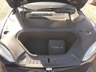 2021 Tesla Model S Long Range with VIN 5YJSA1E56MF428419, listed as a Copart auction lot 80341534 with 22,488 mi miles and Salvage title. Bid and sale history available at DreamBid. Image 11.