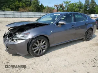 2013 Lexus GS 350 with VIN JTHCE1BL5D5008100, listed as a Copart auction lot 58634915 with 218,494 mi miles and Salvage title. Bid and sale history available at DreamBid. Image 1.