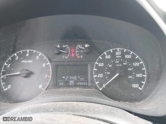 2015 Nissan Sentra S with VIN 3N1AB7AP5FY242092, listed as a IAAI auction lot 41319878 with 129,283 mi miles. Bid and sale history available at carsss.com. Image 7.