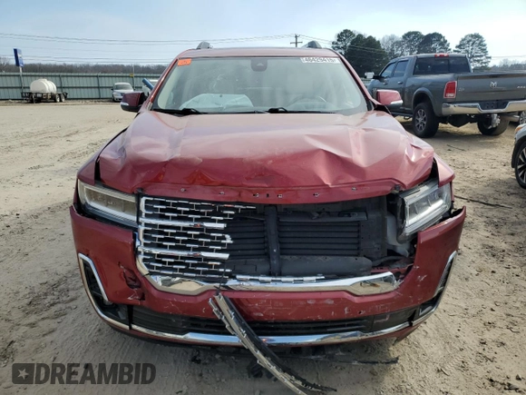 2021 GMC Acadia Denali with VIN 1GKKNXLS6MZ114056, listed as a Copart auction lot 49339025 with Not provided miles and Salvage title. Bid and sale history available at DreamBid. Image 5.