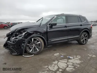 2024 Volkswagen Tiguan SEL R-Line with VIN 3VV4B7AX5RM141514, listed as a Copart auction lot 85454494 with 1,185 mi miles and Salvage Title. Bid and sale history available at carsss.com. Image 1.