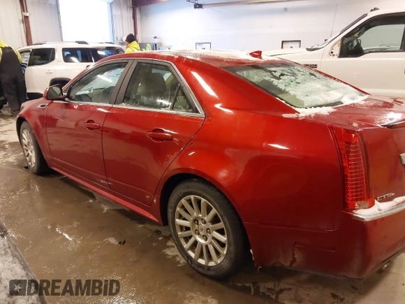 2011 Cadillac CTS Sedan Luxury with VIN 1G6DG5EY2B0165000, listed as a IAAI auction lot 41292834 with 114,101 mi miles. Bid and sale history available at carsss.com. Image 3.