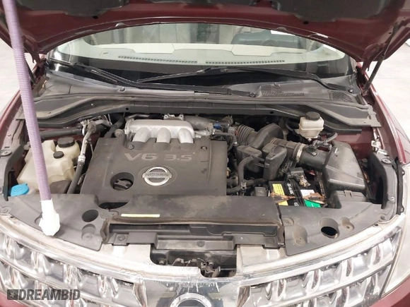 2006 Nissan Murano SL with VIN JN8AZ08W76W550566, listed as a IAAI auction lot 41927658 with 112,320 mi miles. Bid and sale history available at carsss.com. Image 10.
