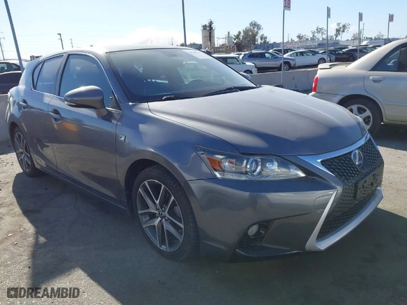 2015 Lexus CT 200h Hybrid with VIN JTHKD5BH7F2241188, listed as a IAAI auction lot 41259969 with 118,719 mi miles. Bid and sale history available at carsss.com. Image 1.