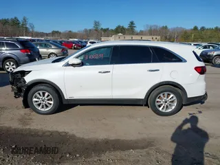 2019 Kia Sorento LX with VIN 5XYPGDA37KG526732, listed as a IAAI auction lot 41708039 with 75,963 mi miles. Bid and sale history available at carsss.com. Image 15.
